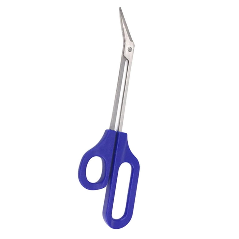 Extra Long Handled Angled Toe Nail Chiropody Podiatry - Steel Clippers 