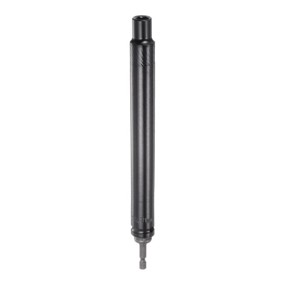 Extra Long Hollow Socket, 10mm x 200mm Deep Well Impact Nut Driver with 1/4" Power Drill Adapter