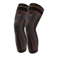 thumbnail image 1 of Extra Long Leg Support Knee Sleeves for Basketball, Football, Knee Pain, Exercise, 1 of 5