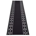 thumbnail image 1 of Extra-Long Low Pile Runner Rug Skid Resistant Backing Rug Runner Bordered Geometric Abstract Design Cut to Size Roll Runner Rugs - 20 Feet x 36 Inch, 1 of 9