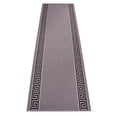 thumbnail image 1 of Extra-Long Low Pile Runner Rug Skid Resistant Backing Rug Runner Bordered Geometric Abstract Design Cut to Size Roll Runner Rugs - 36 Feet x 36 Inch, 1 of 8