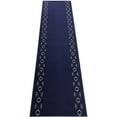 thumbnail image 1 of Extra-Long Low Pile Runner Rug Skid Resistant Backing Rug Runner Trellis Border Design Cut to Size Roll Runner Rugs - 12 Feet x 26 Inch, 1 of 7