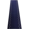 thumbnail image 1 of Extra-Long Low Pile Runner Rug Skid Resistant Backing Rug Runner Trellis Border Design Cut to Size Roll Runner Rugs - 5 Feet x 32 Inch, 1 of 7