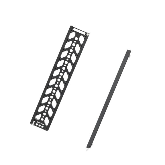 Extra Long Machined Camera Mount Base Plate With Standard 1/4 3/8 Thread For Film Making Accessories