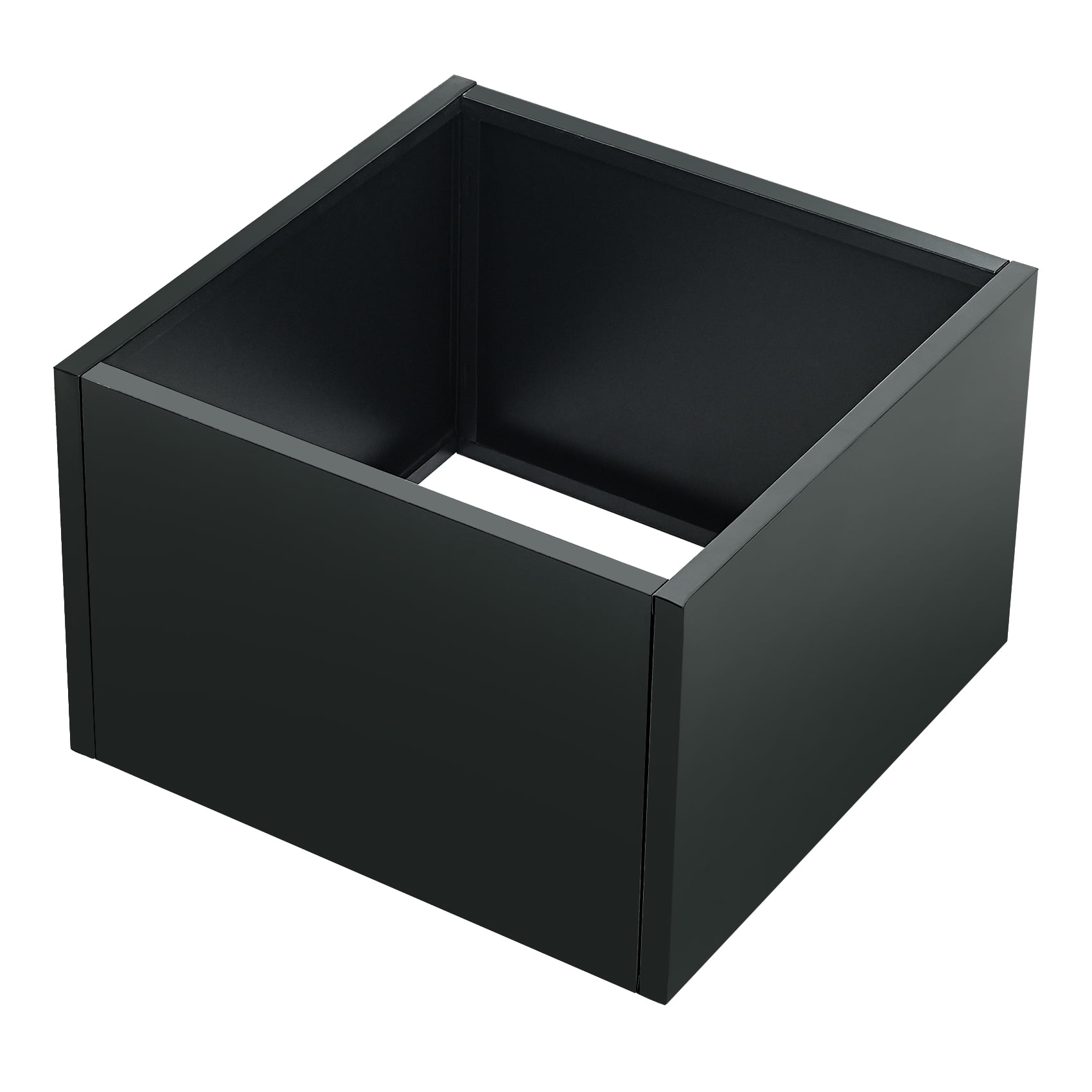 Extra Long Metal Planter Box with Drainage Holes，Home Outdoor Raised Garden Bed, Heavy Duty Steel Rectangular Planter