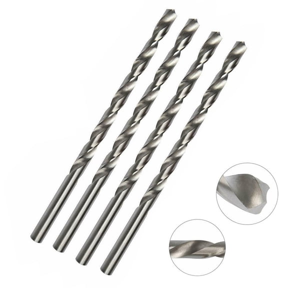 Extra Long Reach HSS Drill Bits 160mm Shaft for Deep Hole Metal Drilling
