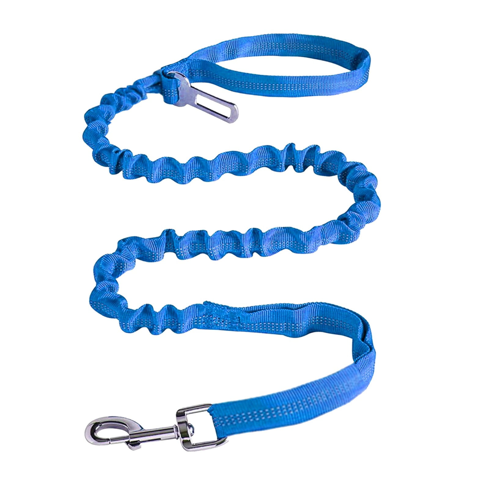 Extra Long Retractable Dog Leash Dog Chain Leash 5 Ft Two Handle Dog