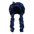 thumbnail image 1 of Extra Long Satin Bonnet for Braids Dreadlocks Curly Hair Large Silk Sleep Cap Adjustable Soft Hair Protection Wrap for Women Night Sleeping, 1 of 5
