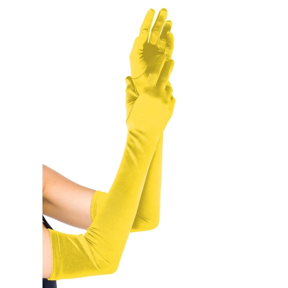 Extra Long Satin Gloves