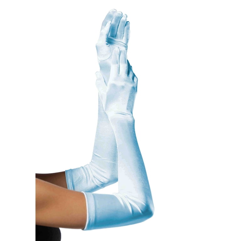 Extra Long Satin Gloves - Walmart.com