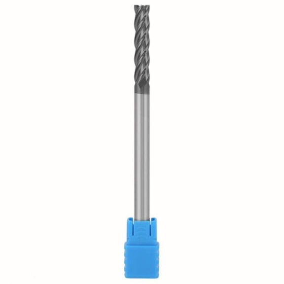 Extra Long Shank 100Mm Tungsten Carbide End Mill 4Mm Cnc Milling Cutter 4Flutes YIWEI