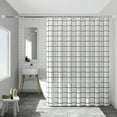 thumbnail image 1 of Extra Long Shower Curtain, 70x78 Inches, Rainproof-drying Shower Curtain With Grommets, Wet And Dry Separation, Machine Washable, 1 of 8