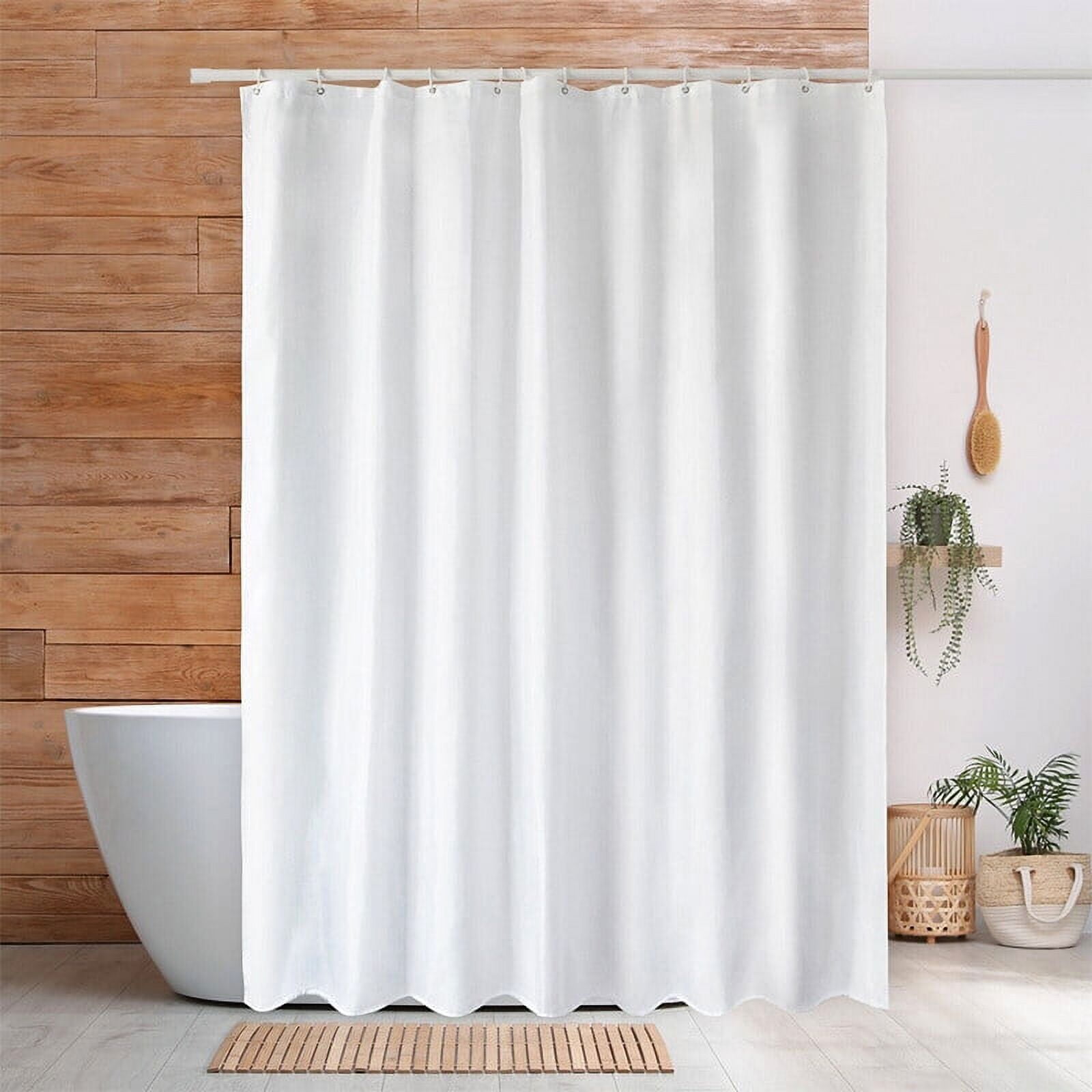 Extra Long Shower Curtains, 70 x 78 Inch Long Polyester Shower Curtain