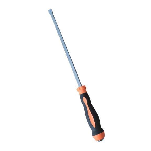 Extra Long Slotted Screwdrivers, 15 inch (380mm) Screwdriver,Non-slip Rubber Handle Repairing Hand Tool