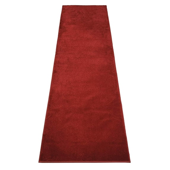 Extra-Long Soft Pile Runner Rug Skid Resistant Backing Rug Runner Solid Colors Cut to Size Roll Runner Rugs - 35 Feet x 36 Inch