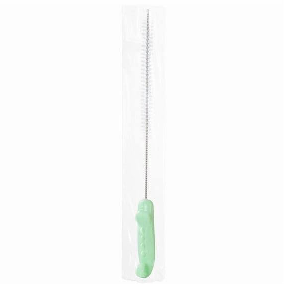 Extra Long Straw Cleaner Brush | Reusable Bottle & Straw Brush with Dense Nylon Bristles for Deep Cleaning | Flexible Stainless Steel Core for 90-Degree Bends | Kitchen, Travel & Home Use