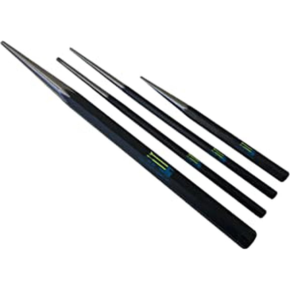 Extra Long Taper Line Up Punches (4 Piece Set)