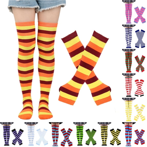 Extra Long Thermal Knit Socks Over Knee Winter Warm Soft Thick Cold Weather Indoor Outdoor Cozy Daily Casual Party Comfortable Stretch Fit
