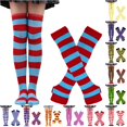 thumbnail image 1 of Extra Long Thermal Knit Socks Over Knee Winter Warm Soft Thick Cold Weather Indoor Outdoor Cozy Daily Casual Party Comfortable Stretch Fit, 1 of 4