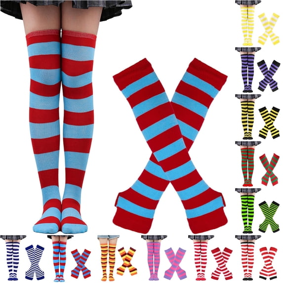 Extra Long Thermal Knit Socks Over Knee Winter Warm Soft Thick Cold Weather Indoor Outdoor Cozy Daily Casual Party Comfortable Stretch Fit