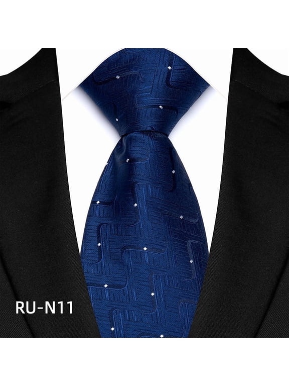 Extra Long Ties for Men Big and Tall Classic Silk Necktie Woven Jacquard Business Wedding Formal Party Stripe Design