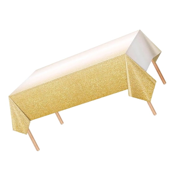 Extra Long Water Resistant Party Tablecloth With Contemporary Fade Designs for Most Dining Tables Slipcover