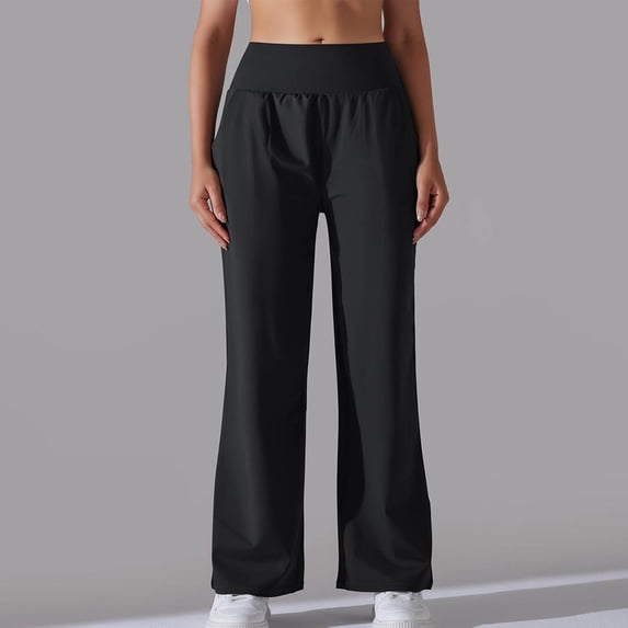 Wide Leg Pants Woman Stretch Yoga Leggings Fitness Running Gym Sportshigh Waist Yoga Show High Loose Casual Breathable Yoga Pants