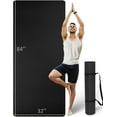 thumbnail image 1 of Extra Long & Wide Thick Yoga Mat for Tall Men & Women, 84'' x 32'' x 7mm Oversized Yoga Mat Double-Sided Non Slip, Pro TPE Yoga Mats with Strap, 1 of 7