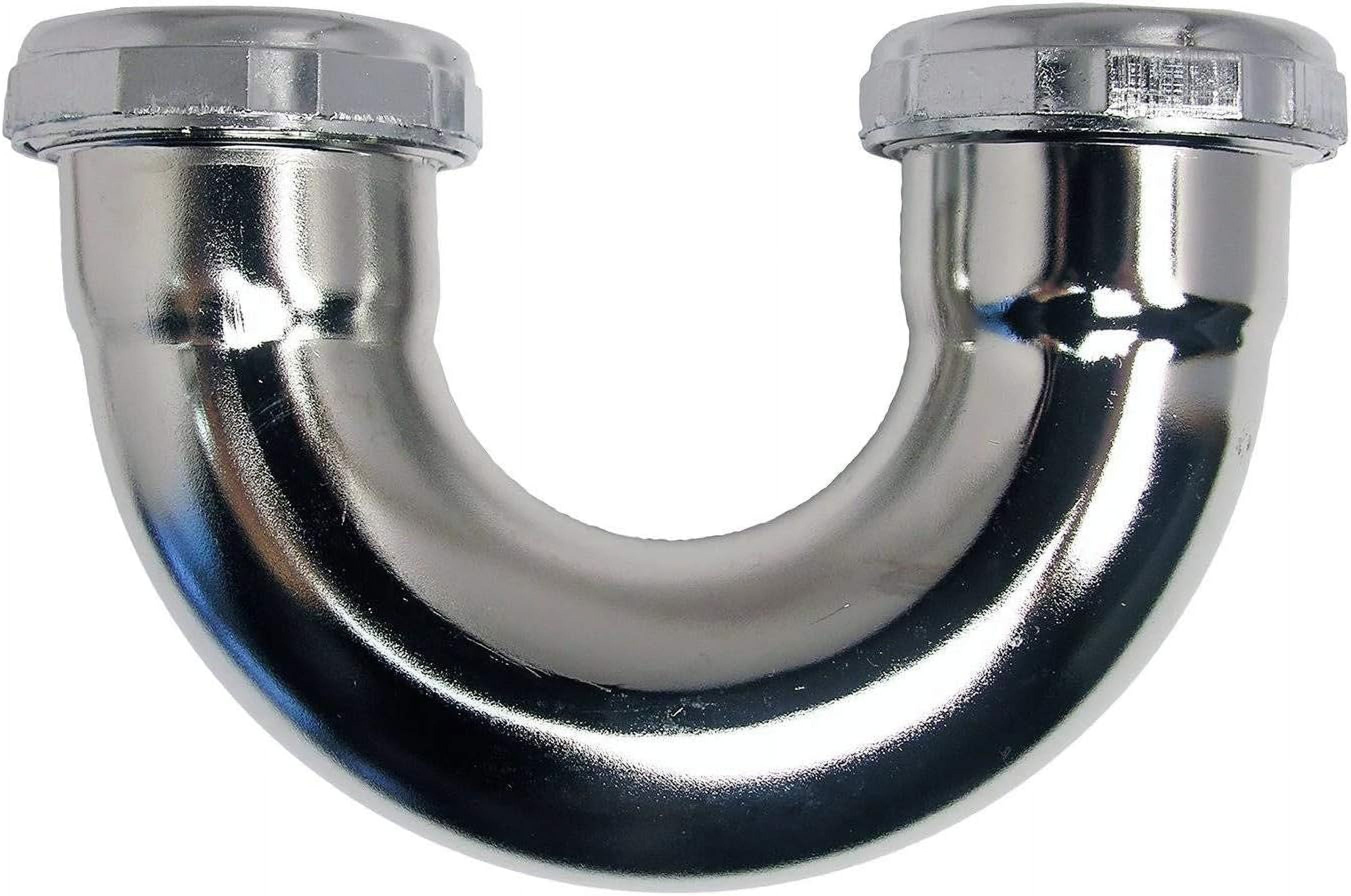 Extra Low Profile Sink Trap J Bend Heavy Duty 17GA Brass Tubular Low