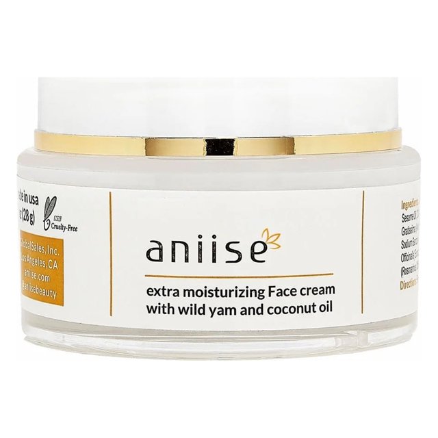Extra Moisturizing Face Cream with Wild Yam and Coconut Oil Anti