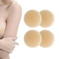 thumbnail image 1 of Extra Nipple Covers for Women – Thicker Adhesive Silicone Bra Pasties for Strapless Dress, 1 of 6