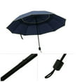 thumbnail image 1 of Extra Oversize Large Golf Umbrella | Double Vented Windproof Rustproof Folding Design | 360° Adjustable with Universal Clip for Chairs, Carts & Strollers | Compact Rain Protection, 1 of 3