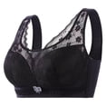 thumbnail image 1 of Extra Padded Bra Bras for Women Underwire Sports Bras Full Coverage Crop Top with Built in Bra Bras for Women Under 2 Wire Free, 1 of 2