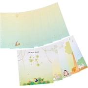 Extra Pages for Photos and Notes, Baby Memory Book Refill Paper Set 10 Sheets