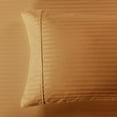 thumbnail image 1 of Extra Pair Of King Pillowcases 600 Thread Count Damask Stripes %100 Cotton - Bronze, 1 of 3
