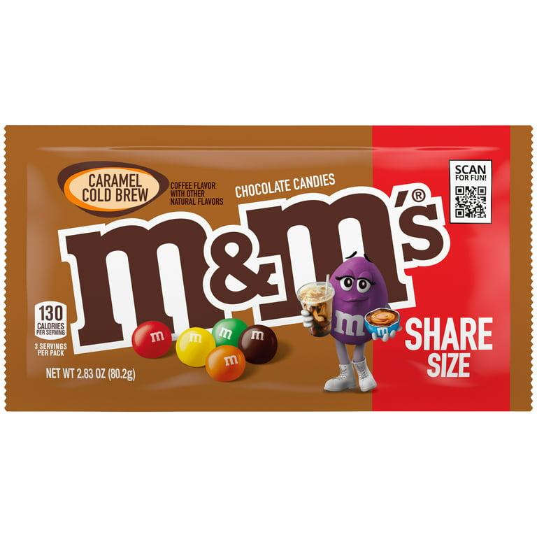 M&M'S Fudge Brownie Share Size 2.83 oz Bag