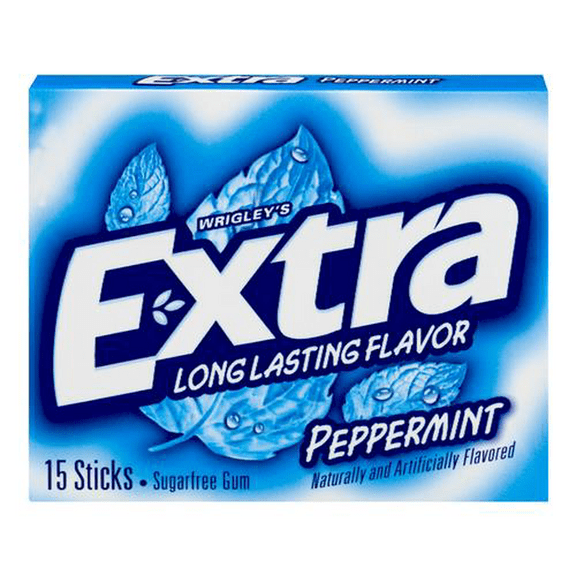 Extra Peppermint Gum Slim Pack (Pack of 2)