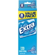 Extra Peppermint Sugar Free Chewing Gum - 8 Count Bulk pack