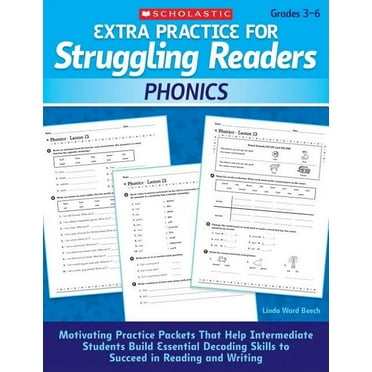 Extra Practice for Struggling Readers Phonics, Grades 3-6, (Paperback)