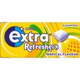 thumbnail image 1 of Extra Refreshers Tropical Sugarfree Chewing Gum Handy Box 7 pieces, Imported from Britain, 1 of 1