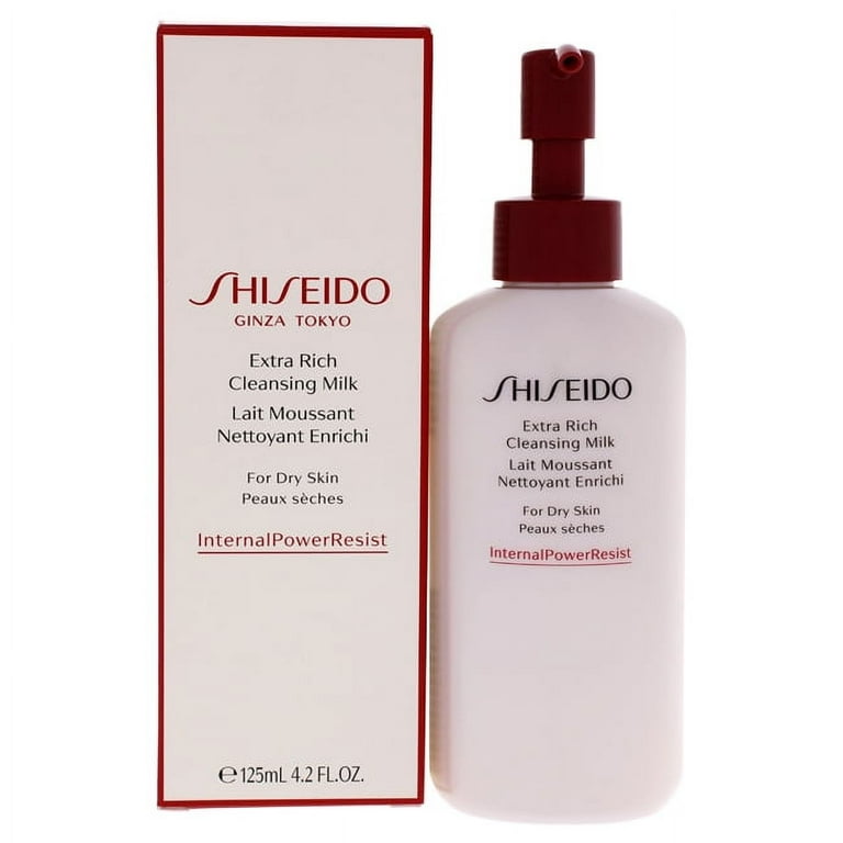 Extra Rich Cleansing Milk by Shiseido for Women - 4.2 oz Cleanser