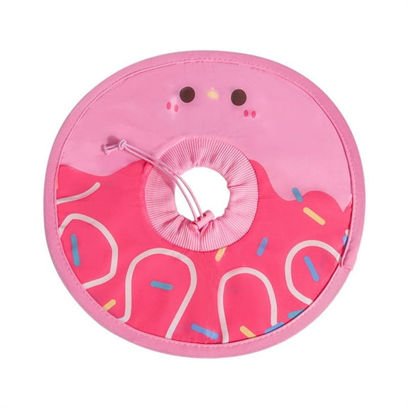 Extra Small Cone Soft Collar Adjustable Fasteners for Post Surgeries Care and Licking Prevention
