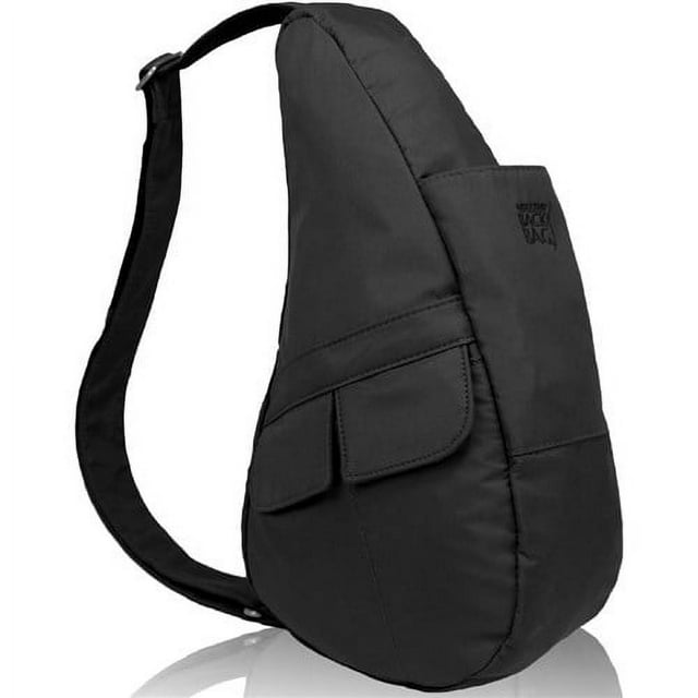 Extra Small Microfiber Healthy Back Bag - Black Extra Small Microfiber Healthy Back Bag
