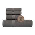 thumbnail image 1 of Extra Soft & Absorbent Wash Cloths Set of 4 (12" x 12") - Hotel Quality - Perfect as, Soft Washcloths, Wash Cloths for Your Face, or Hand Towels -%100 Cotton - Gray, 1 of 6
