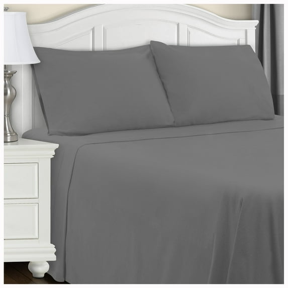 Extra Soft Flannel Sheet Set Grey / King