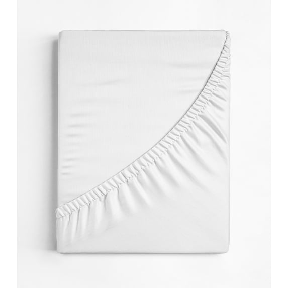 Extra Soft King Size Fitted Sheet,Bamboo Rayon Deep Pocket 15", Moisture Wicking,Cooling, Breathable-King/California,White