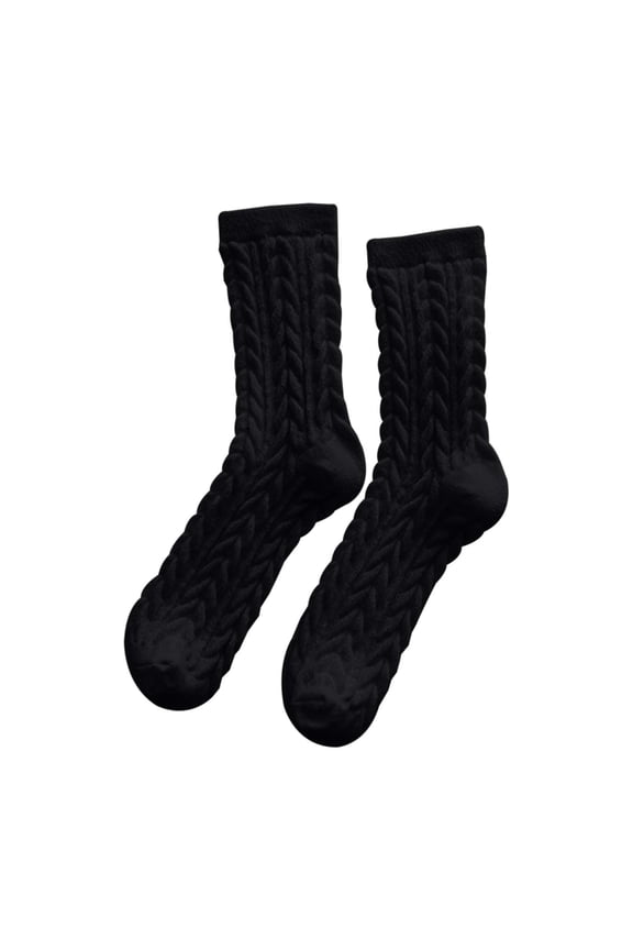 Extra Soft Knit Crew Socks Thermal Winter Sleeping Booties for Indoor Floor Comfort and Cozy Housewarming