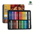 Extra Soft Oil Pastels 24pc, Assorted Bright Colors, Vibrant And