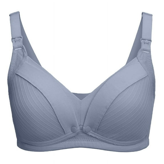 Extra Soft Organic Cotton Busty Wireless Nursing Sleep Bra Maternity Bra for Women