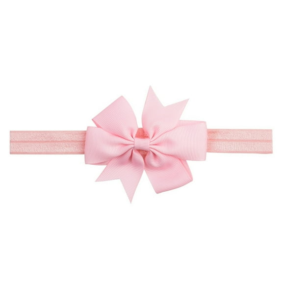 Extra Soft Stretchy Elastic Ribbon Bow Headbands For Girls Babies And Kids Hair Accessories